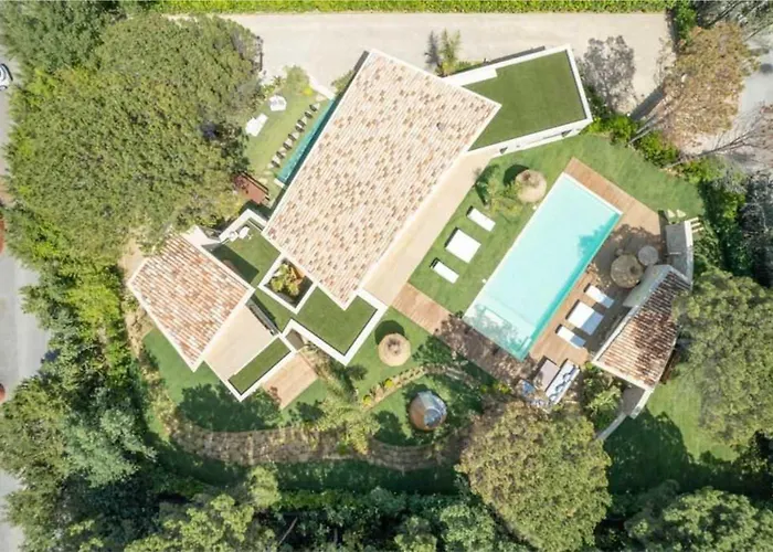 Prestige A C 12p With Pool & Lounge Saint-Tropez